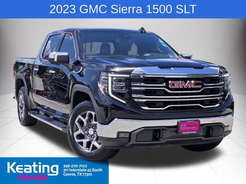 Used 2023 GMC Sierra 1500 SLT w/ SLT Premium Package AWD/4WD image 1