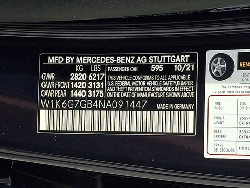 Used 2022 Mercedes-Benz S 580 4MATIC Sedan image 32