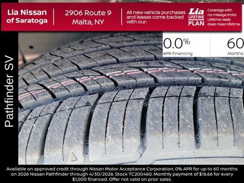 New 2026 Nissan Pathfinder SV AWD/4WD image 11