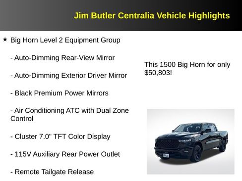 Used 2026 RAM 1500 Big Horn AWD/4WD image 12