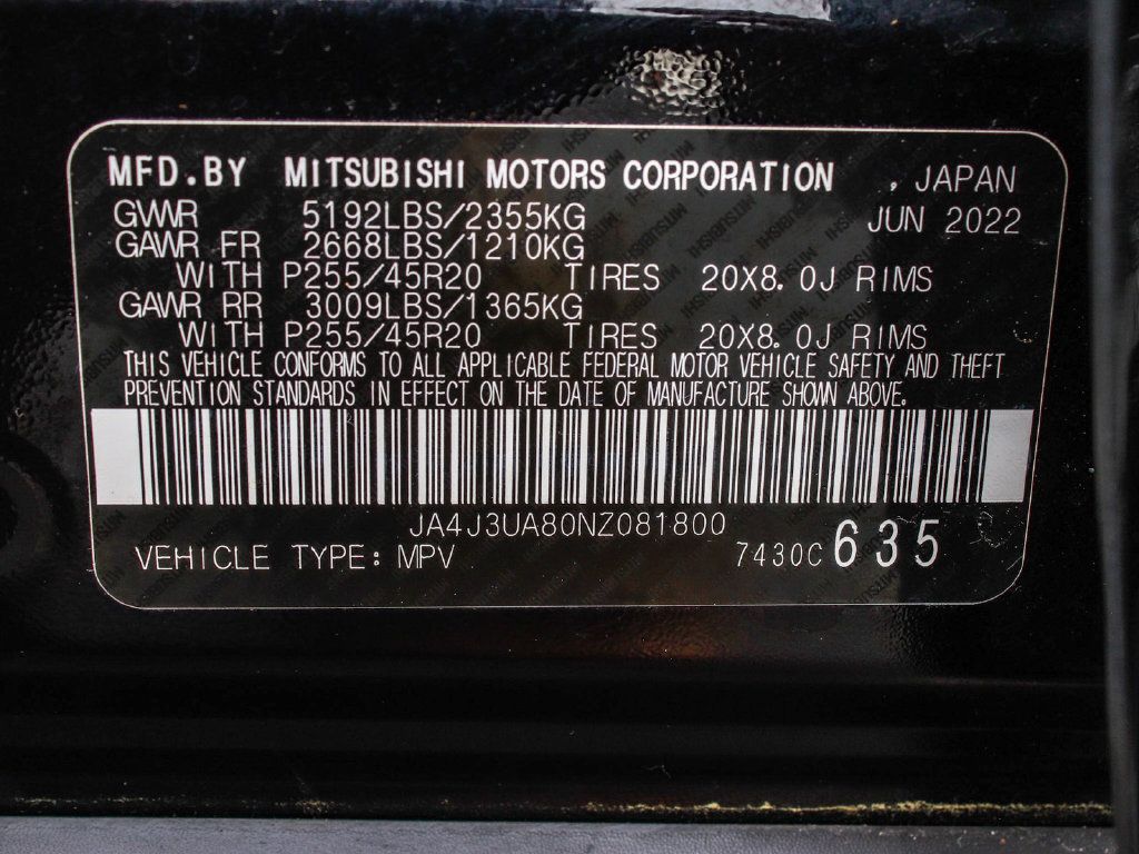 Used 2022 Mitsubishi Outlander SE FWD image 14