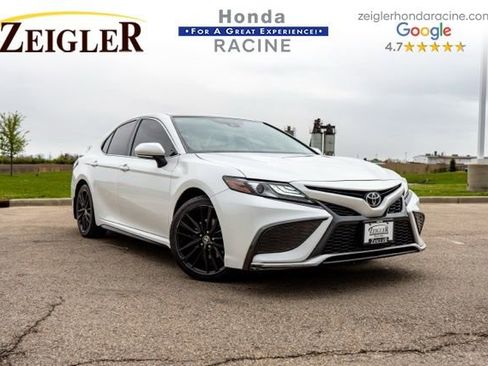 Used 2021 Toyota Camry XSE w/ Blackout Package (TMS) FWD image 1