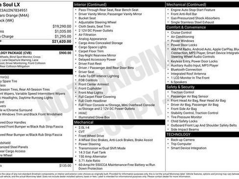 Used 2022 Kia Soul LX w/ Technology Package image 6