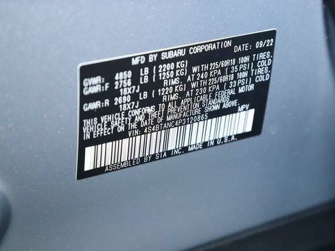 Certified 2023 Subaru Outback Limited AWD/4WD image 23