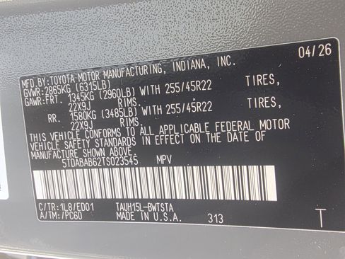 New 2026 Lexus TX 500h AWD image 11