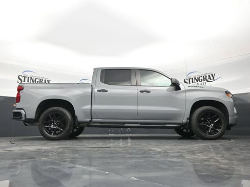 Certified 2024 Chevrolet Silverado 1500 Custom w/ Turbomax Blackout Package RWD image 36
