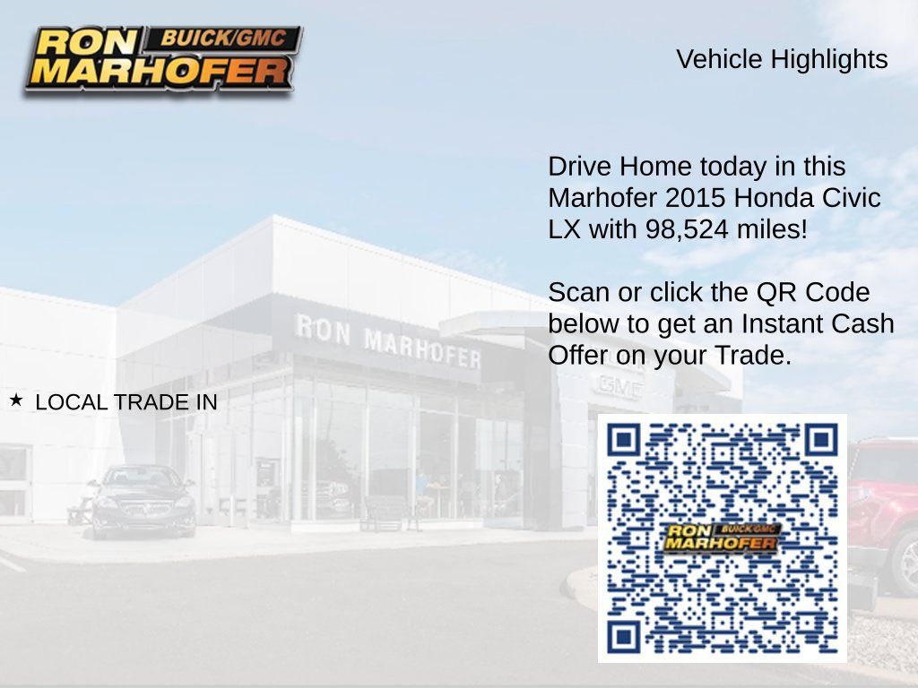 Used 2015 Honda Civic LX image 13