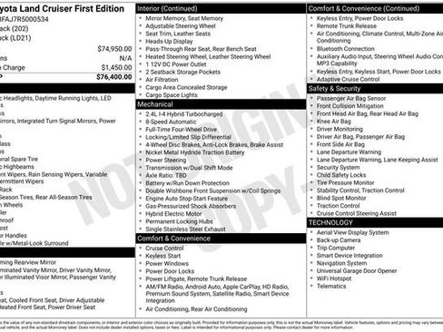 Used 2024 Toyota Land Cruiser image 4