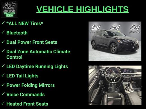 Used 2018 Alfa Romeo Stelvio AWD w/ Cold Weather Package image 3