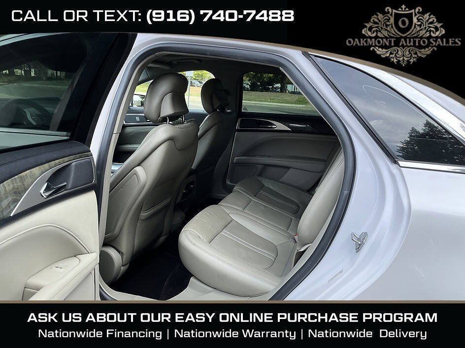 Used 2017 Lincoln MKZ Reserve w/ Technology Package FWD image 15