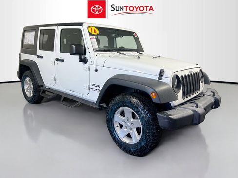 Used 2016 Jeep Wrangler Unlimited Sport w/ Quick Order Package 24S image 1