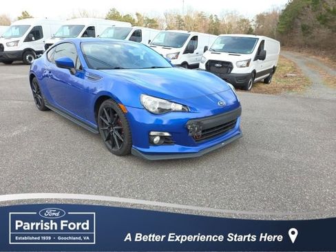 Used 2015 Subaru BRZ Series.Blue image 1