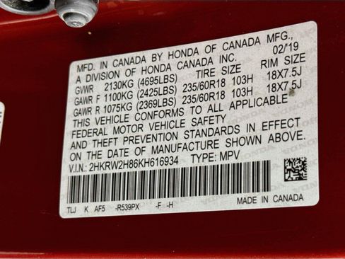 Used 2019 Honda CR-V EX-L image 33