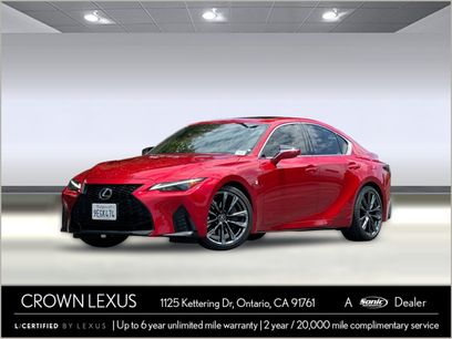 Certified 2023 Lexus IS 350 F Sport w/ Accessory Package