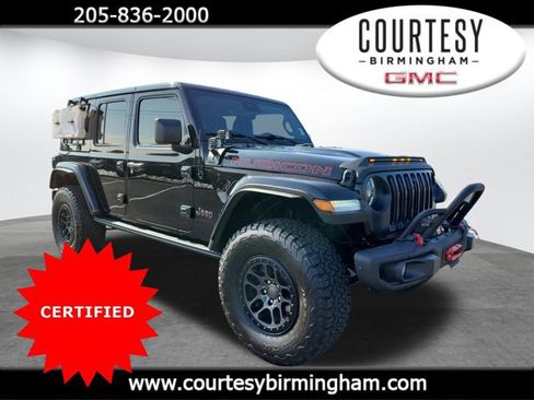 Used 2023 Jeep Wrangler Unlimited Rubicon w/ Xtreme 35 Tire Package image 1