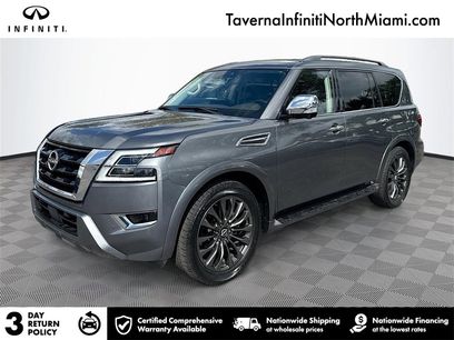 Used 2023 Nissan Armada Platinum w/ Captain's Chairs Package