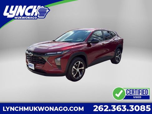 Used 2024 Chevrolet Trax RS w/ Sunroof Package FWD image 1