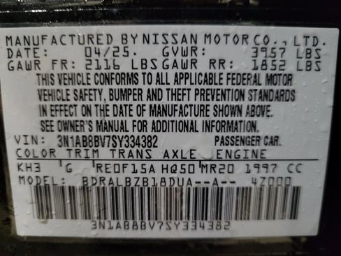 Used 2025 Nissan Sentra S FWD image 33