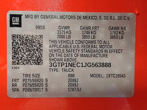 Used 2018 GMC Sierra 1500 SLT w/ Texas SLT Premium Package RWD image 33