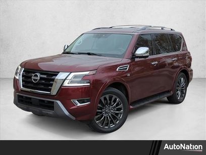 Used 2022 Nissan Armada Platinum w/ Captain's Chairs Package