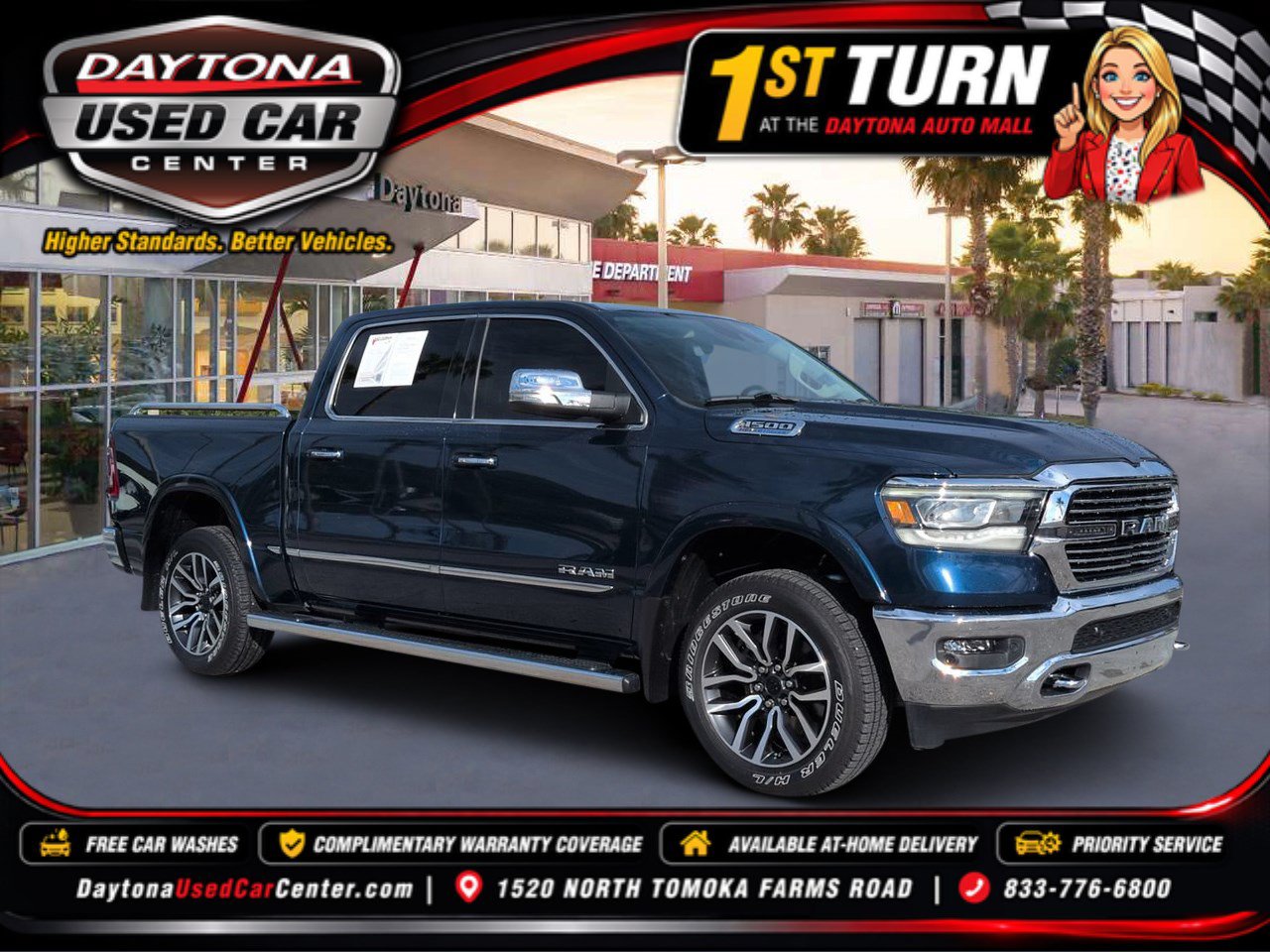 Used 2022 RAM 1500 Laramie RWD image 1