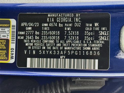 Certified 2023 Kia Sportage EX FWD image 32