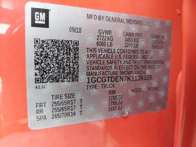 Certified 2019 Chevrolet Colorado Z71 AWD/4WD image 35