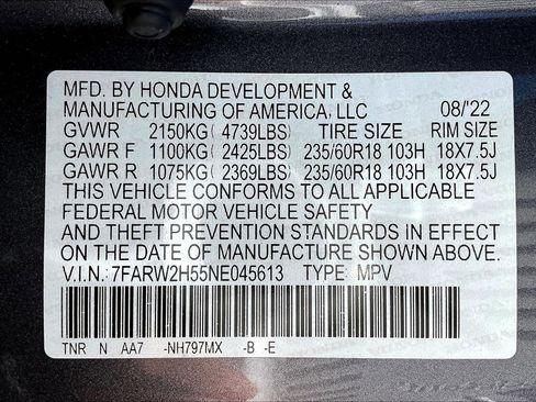 Used 2022 Honda CR-V EX image 19