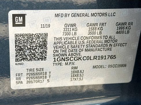 Used 2020 Chevrolet Suburban LS w/ Enhanced Driver Alert Package image 41