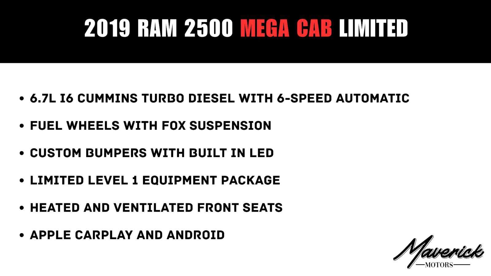 Used 2019 RAM 2500 Limited AWD/4WD image 2