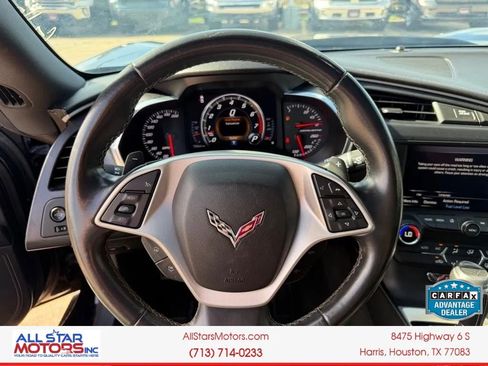 Used 2015 Chevrolet Corvette Stingray Coupe w/ Carbon Flash Badge Package RWD image 19