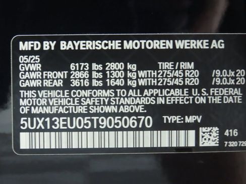 Used 2026 BMW X5 sDrive40i w/ M Sport Package image 36