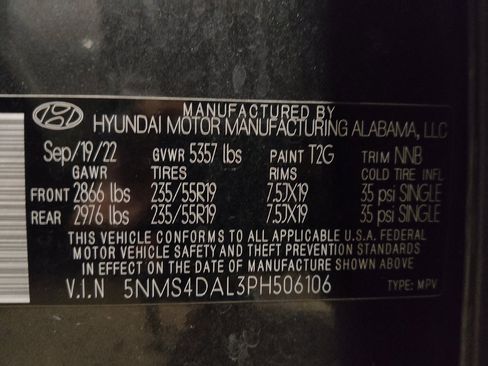 Used 2023 Hyundai Santa Fe Limited image 33