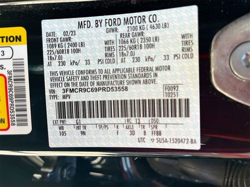 Used 2023 Ford Bronco Sport Outer Banks w/ Tech Package image 34