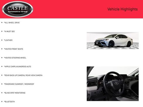 Used 2022 Toyota Camry XSE image 3