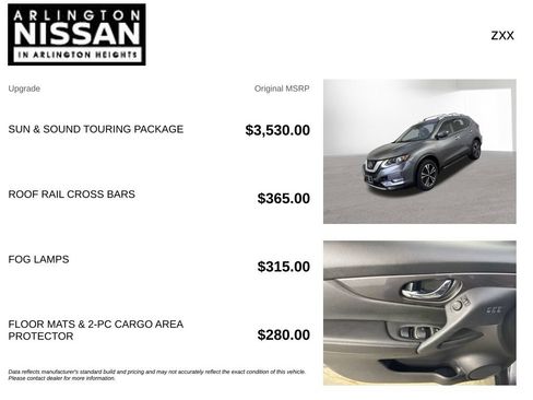 Used 2019 Nissan Rogue SV w/ Sun & Sound Touring Package AWD/4WD image 4