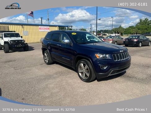 Used 2015 Jeep Grand Cherokee Limited w/ Trailer Tow Group IV RWD image 1