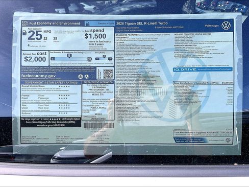 New 2026 Volkswagen Tiguan SEL R-Line image 11