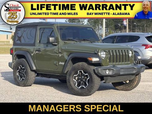 Used 2021 Jeep Wrangler Sport AWD/4WD image 1