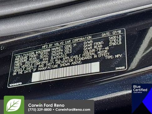 Used 2019 Volvo XC60 T6 Inscription image 36