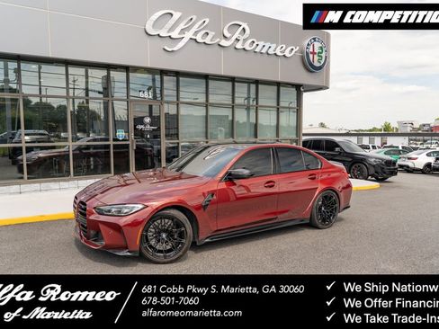 Used 2024 BMW M3 Competition w/ M Carbon Exterior Package AWD/4WD image 1