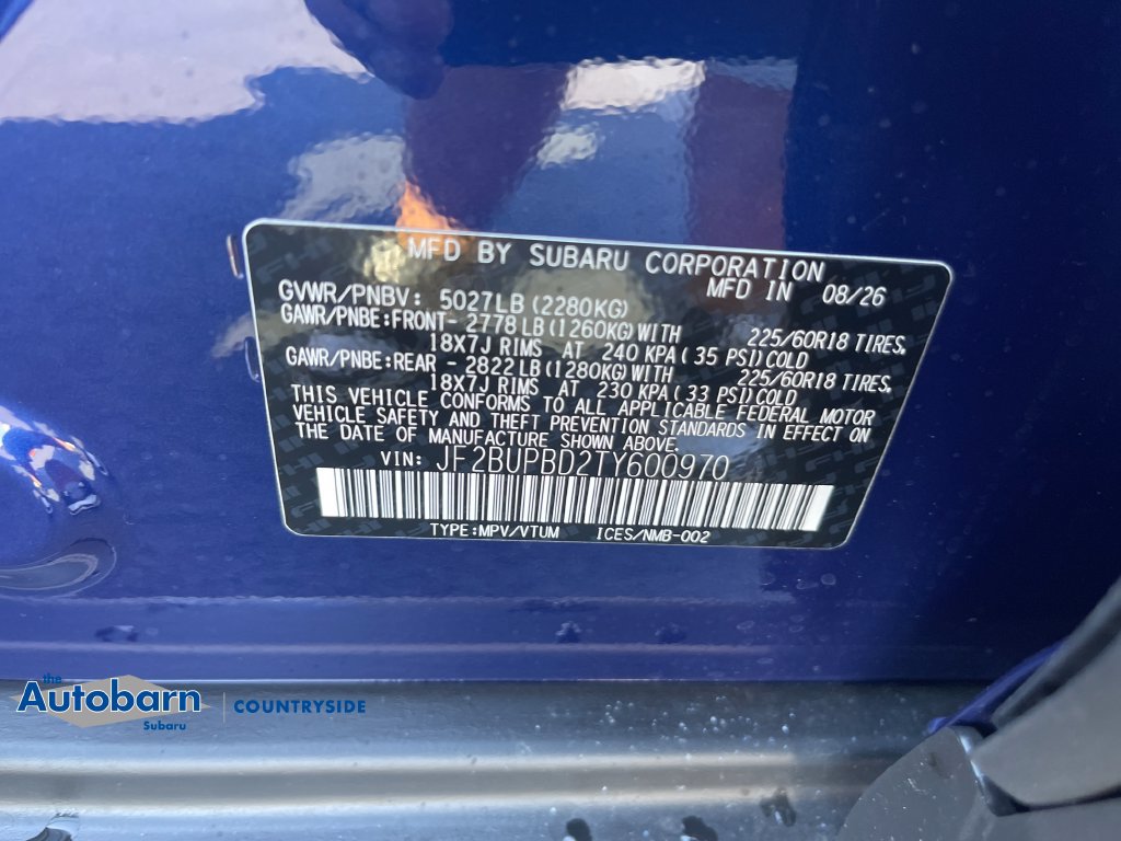 New 2026 Subaru Outback Premium AWD/4WD image 30