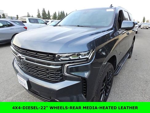 Used 2021 Chevrolet Tahoe RST w/ Rear Media and Nav Package AWD/4WD image 1