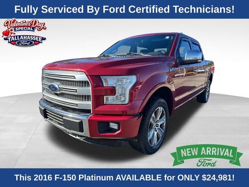 Used 2016 Ford F150 Platinum w/ Equipment Group 701A Luxury image 1