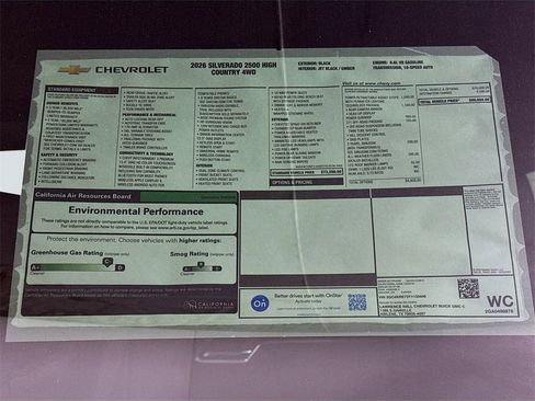 New 2026 Chevrolet Silverado 2500 High Country w/ Technology Package image 20