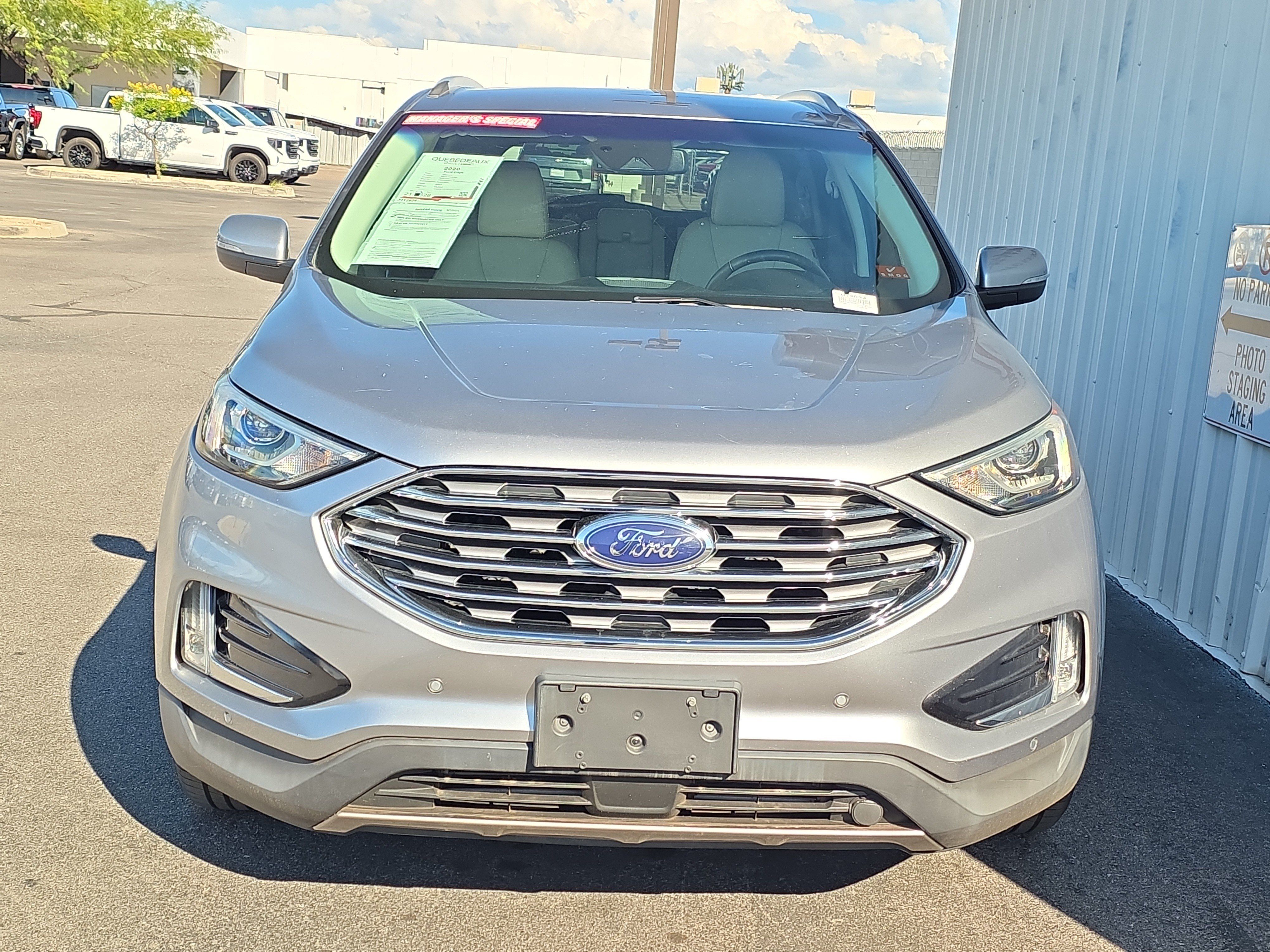 Used 2020 Ford Edge Titanium w/ Cargo Accessory Package AWD/4WD image 2
