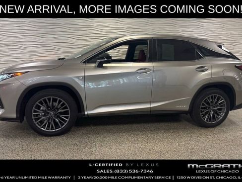 Certified 2021 Lexus RX 450h F Sport w/ Cold Weather Package (CT) AWD/4WD image 1