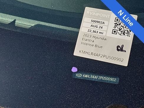 Certified 2023 Hyundai Elantra N Line FWD image 25
