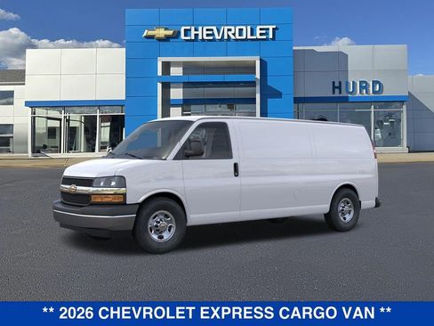 New 2026 Chevrolet Express 2500 Extended w/ Chrome Appearance Package RWD image 3