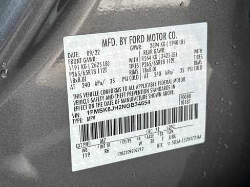 Certified 2022 Ford Explorer Timberline image 31